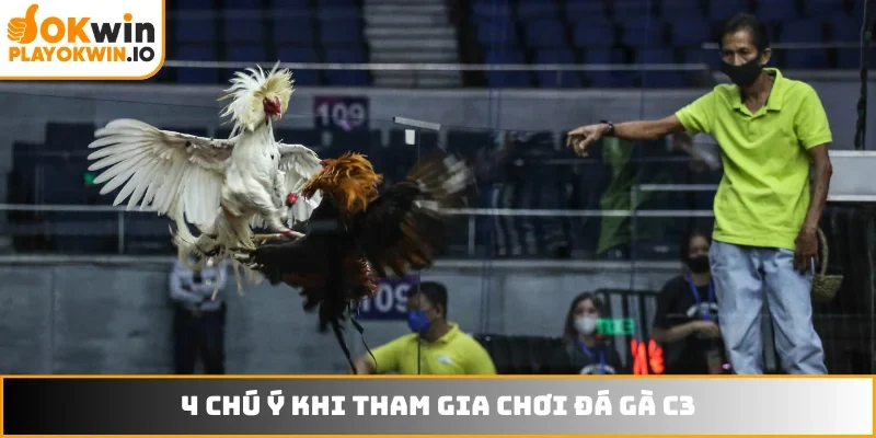 4 chú ý cần nhớ khi tham gia chơi đá gà c3