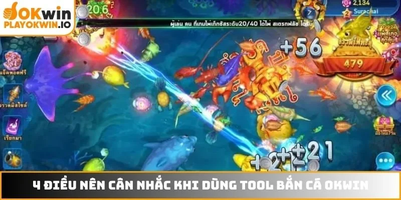4 điều nên cân nhắc khi dùng tool bắn cá OKWIN