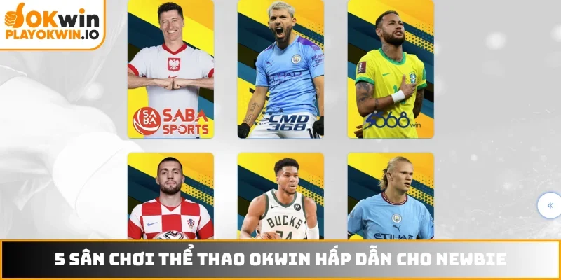 5 sân chơi thể thao OKWIN hấp dẫn cho newbie